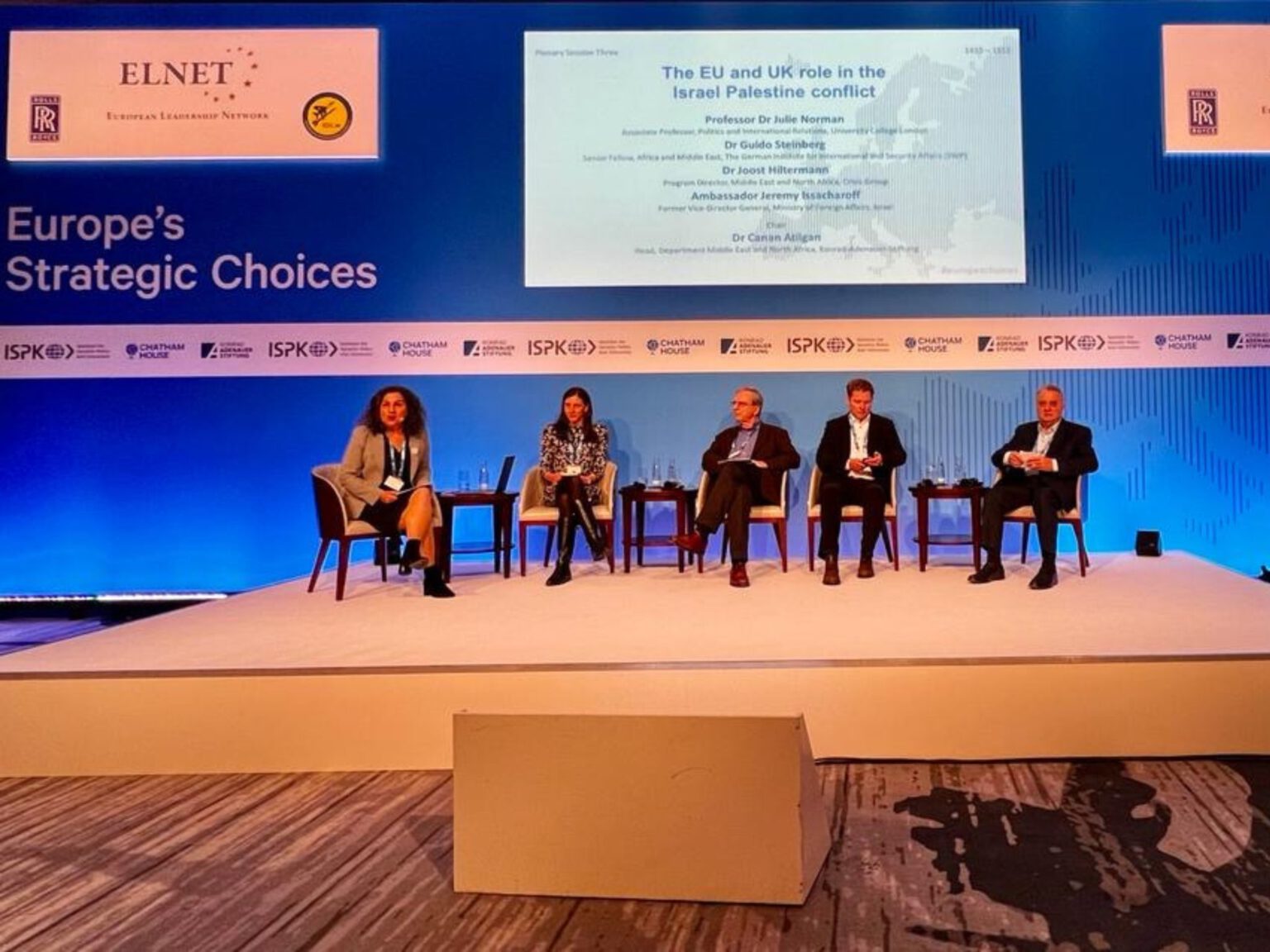 Israelische delegation besucht chatham house strategic choices