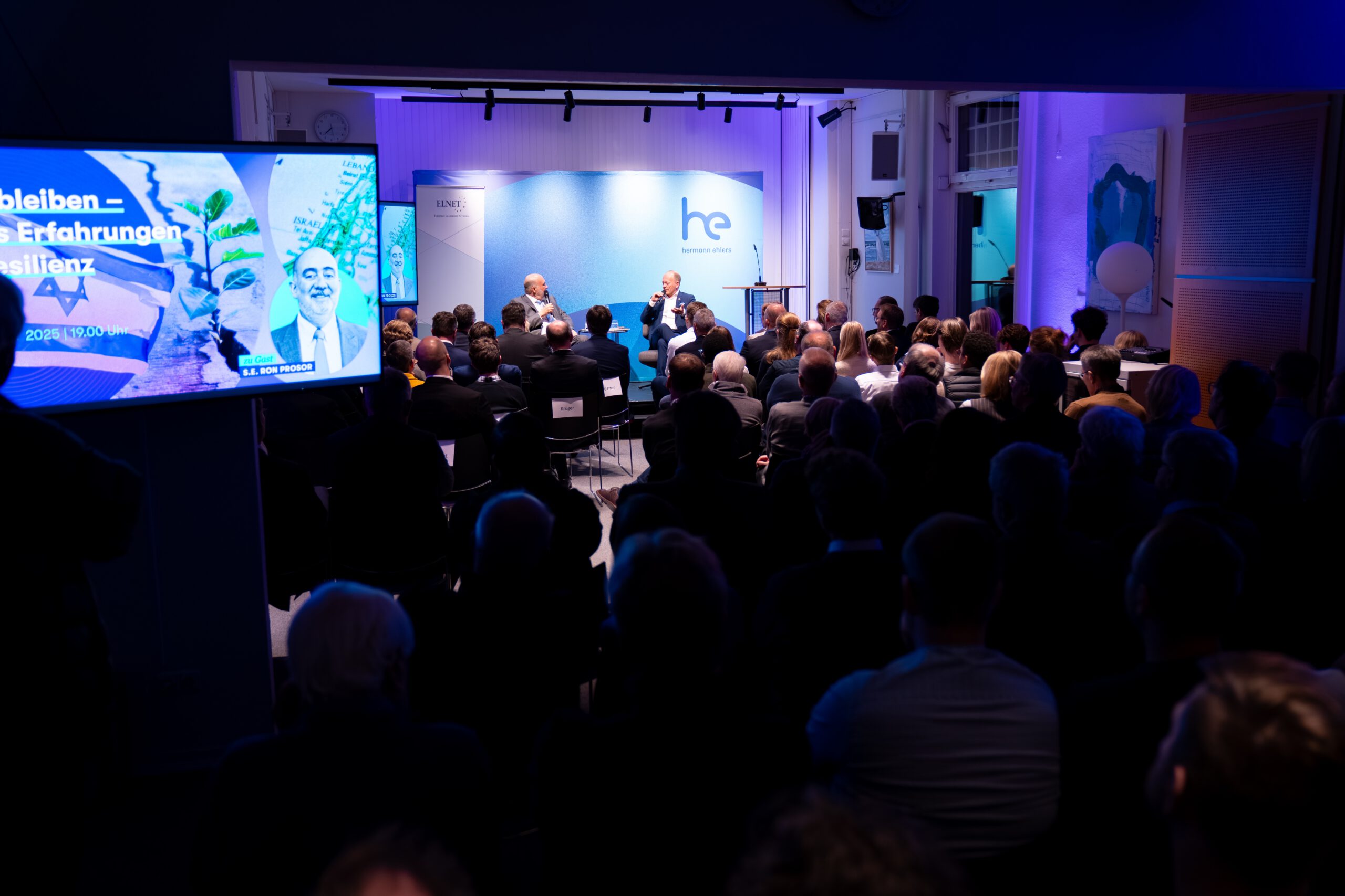 Diskussionsveranstaltung von Hermann-Ehlers-Stiftung und ELNET