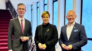 Michael Semder, Mona Neubauer und Carsten Ovens