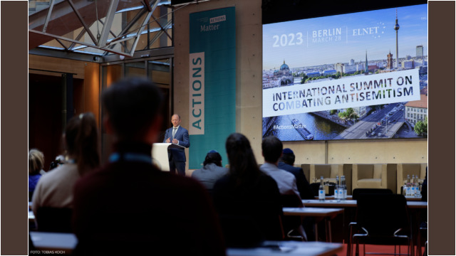 ELNET Antisemitismuskonferenz am 28.03.23 in Berlin. / Foto: Tobias Koch (www.tobiaskoch.net)