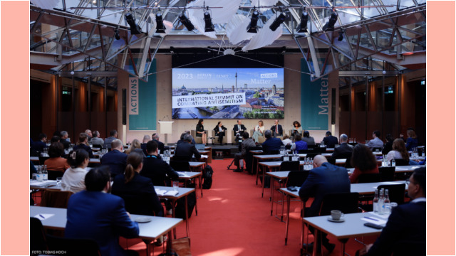 ELNET Antisemitismuskonferenz am 28.03.23 in Berlin. / Foto: Tobias Koch (www.tobiaskoch.net)