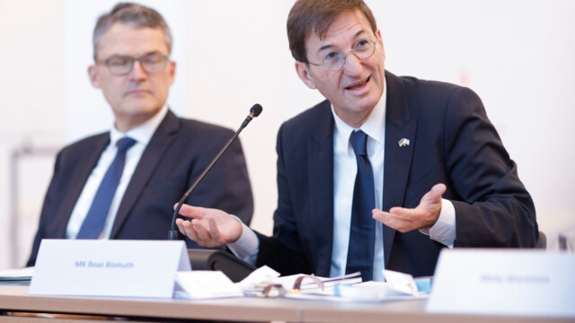 Roderich Kiesewetter MdB, MK Boaz Bismuth