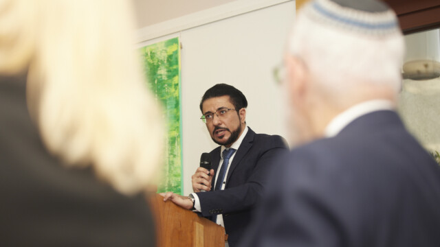 Dr. Hamad Ebrahim Al Abulla bei seiner Keynote